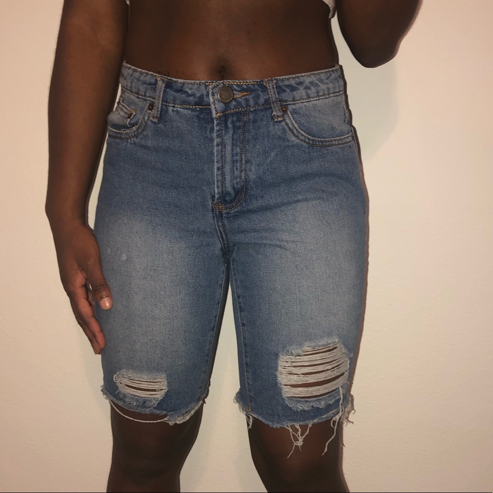 Denim short